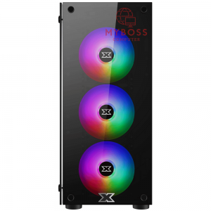 Vỏ Case XIGMATEK HERO II 3F (Tặng 3 Fan Led RGB)