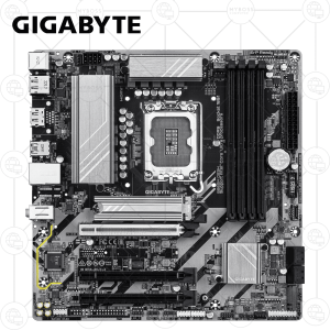 Mainboard Gigabyte B860M DS3H DDR5 (Intel B860, Socket 1851, m-ATX, 4 khe RAM DDR5)
