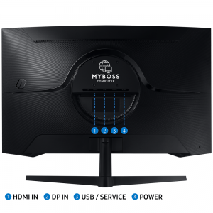 Màn hình Cong Samsung LC27G55TQWEXXV 27in/ WQHD 2K/ 144Hz/ 1ms/ HDR10