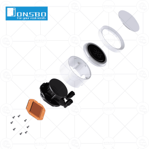 Tản Nhiệt Nước AIO Jonsbo TH-240 - White (ARGB, Hiển Thị Nhiệt Độ)