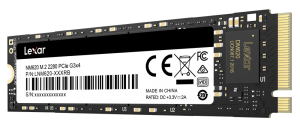 Ổ cứng SSD Lexar NVMe NM620 M.2 PCIe Gen3 x4 1TB