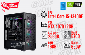 Bộ PC I5-13400F/ Ram 16G/ SSD Nvme 256G/ VGA RTX 4070 12GB