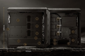 Vỏ case ASUS TUF Gaming GT501VC (no fan)