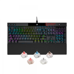 Bàn phím cơ Corsair K70 PRO BLK RGB MX RED