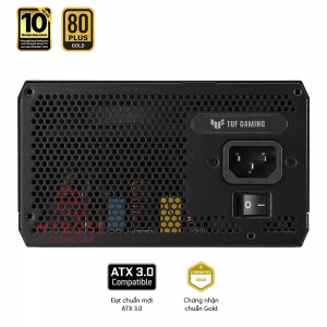 Nguồn ASUS TUF GAMING 850W - 80 Plus Gold (PCI Gen 5.0 - Full Modular)