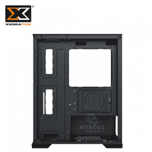 Vỏ Case XIGMATEK ENDORPHIN M - Black (Tặng 3 Fan ARGB/ Chỉnh Led Qua Phần Mềm)