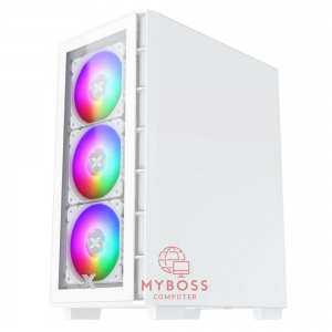 Vỏ Case XIGMATEK ELITE 1 ARTIC 3F - White (Tặng 3 Fan Led RGB)
