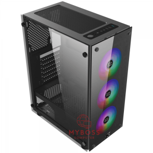 Vỏ Case XIGMATEK HERO II 3F (Tặng 3 Fan Led RGB)