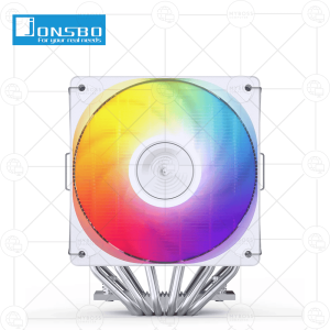 Tản nhiệt CPU Jonsbo CR-3000E ARGB - White/ Dual Tháp