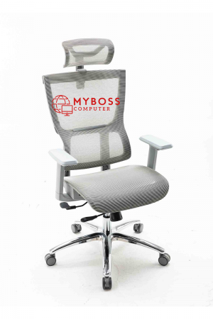 Ghế công thái học ergonomic WARRIOR – Hero series – WEC506 Gray