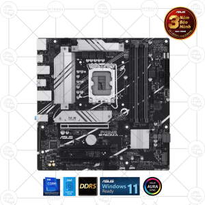 Mainboard ASUS PRIME B760M-A DDR5 (Intel B760, Socket 1700, m-ATX, 4 khe RAM DDR5)