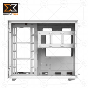Vỏ Case XIGMATEK CUBI M ARTIC - White (No Fan)