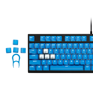 Bộ nút thay thế Corsair PBT DOUBLE-SHOT PRO Keycap Mod - Blue