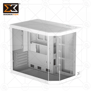 Vỏ Case XIGMATEK CUBI M ARTIC - White (No Fan)