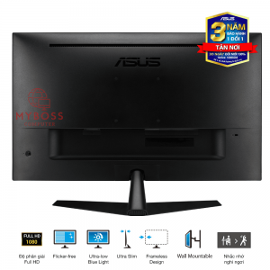 Màn Hình ASUS VY279HF 27in/ Full HD/ IPS/ 100hz/ 1ms MPRT/ Eye Care/ Adaptive Sync