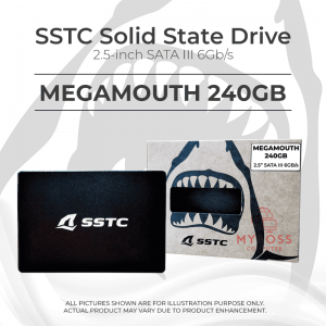 Ổ cứng SSD SSTC Megamouth 240GB SATA III 6GB/s