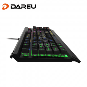 Bàn Phím Giả Cơ DareU LK145 USB Black - LED Rainbow