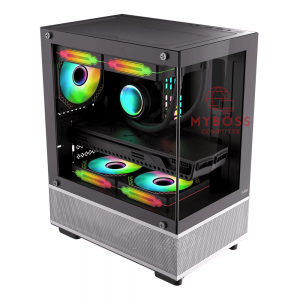 Vỏ Case MIK AETHER Gaming - Black (Tặng 3 Fan RGB)