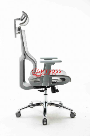 Ghế công thái học ergonomic WARRIOR – Hero series – WEC506 Gray