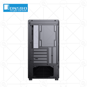 Vỏ Case Jonsbo D200 Black - m-ATX (No Fan)