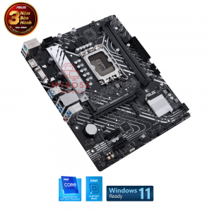 Mainboard Asus PRIME B660M-K D4 (Intel B660, Socket 1700, m-ATX, 2 khe RAM DDR4)
