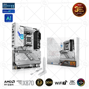 Mainboard ASUS ROG STRIX X870-A GAMING WIFI (AMD X870, Socket AM5, ATX, 4 khe RAM DDR5, WIFI + Bluetooth) Mainboard ASUS ROG STRIX X870-A GAMING WIFI (AMD X870, Socket AM5, ATX, 4 khe RAM DDR5, WIFI + Bluetooth)