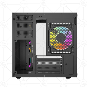 Vỏ Case KENOO ESPORT MCK100 Black (No Fan) - MATX