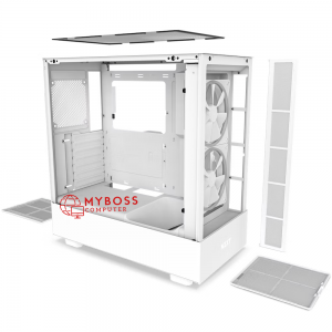 Vỏ Case NZXT H5 Elite - White