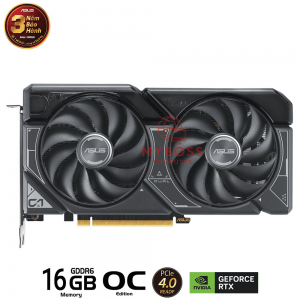 VGA ASUS DUAL RTX 4060 Ti OC Edition 16GB GDDR6