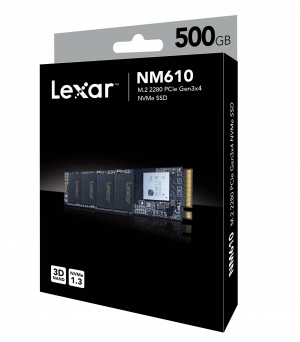 Ổ cứng SSD Lexar NVMe NM610 M.2 PCIe Gen3 x4 500GB