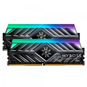 RAM Adata SPECTRIX XPG D41 16GB (8GB*2) DDR4 3200Mhz RGB - Grey