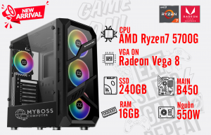 Bộ PC Ryzen7 5700G - VGA On Radeon Vega 8