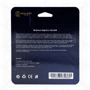 SSD McQuest Falcon 512GB SATA III