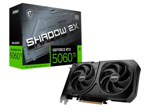 VGA MSI GeForce RTX 5060 Ti SHADOW 2X OC Plus 8GB GDDR7