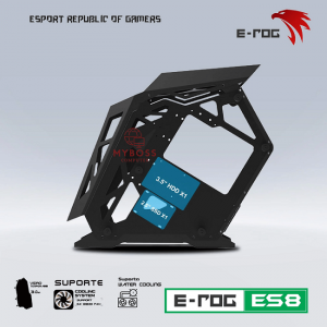 Vỏ Case VSP Esport ROG ES8 - Black (Tặng 3 Fan Led RGB)