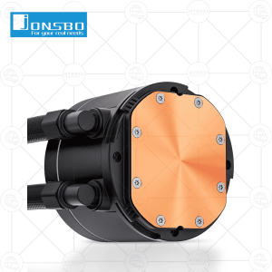 Tản Nhiệt Nước AIO Jonsbo TH-360 - Black (ARGB, Hiển Thị Nhiệt Độ)