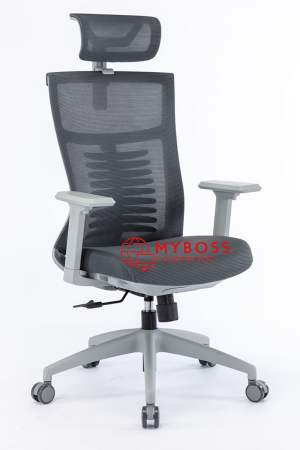Ghế công thái học Ergonomic WARRIOR – Hero series – WEC502 Gray