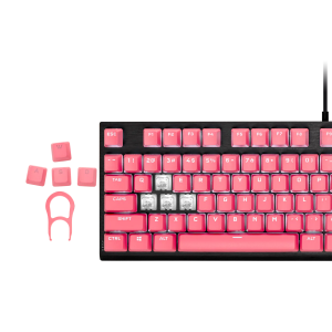 Bộ nút thay thế Corsair PBT DOUBLE-SHOT PRO Keycap Mod - Pink