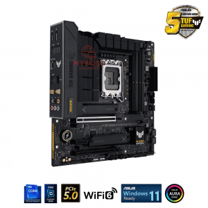 Mainboard ASUS TUF GAMING B760M-PLUS WIFI D4 (Intel B760, Socket 1700, m-ATX, 4 khe RAM DDR4)