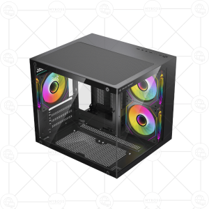 Vỏ Case KENOO ESPORT MCK100 Black (No Fan) - MATX