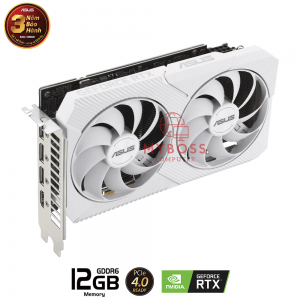 VGA ASUS DUAL RTX 3060 White OC Edition 12GB GDDR6