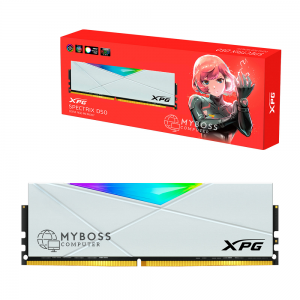 RAM Adata XPG Spectrix D50 32GB (16GB*2) DDR4 3200Mhz RGB - White