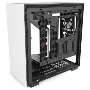Vỏ Case NZXT H710i Matte White -  Trắng Đen