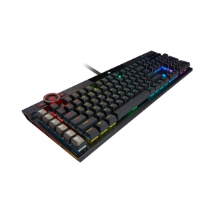 Bàn phím cơ Corsair K100 RGB Optical Switch - CORSAIR OPX Switch - Black