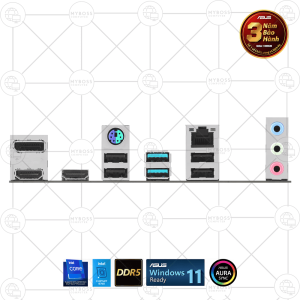 Mainboard ASUS PRIME B760M-A DDR5 (Intel B760, Socket 1700, m-ATX, 4 khe RAM DDR5)