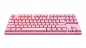 Bàn phím cơ Akko 3087S RGB - Pink (AKKO Orange SW)
