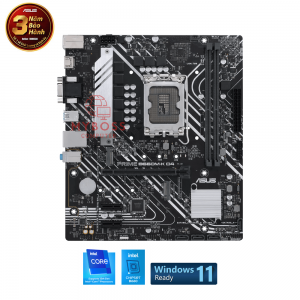 Mainboard Asus PRIME B660M-K D4 (Intel B660, Socket 1700, m-ATX, 2 khe RAM DDR4)