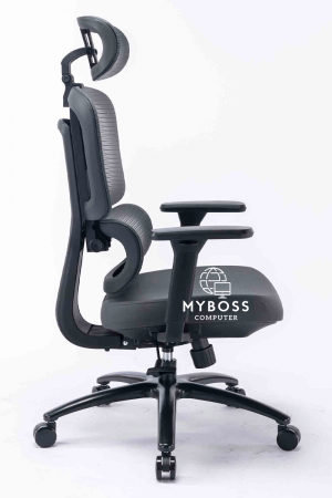 Ghế công thái học ergonomic WARRIOR – Hero series – WEC509 Black/Gray