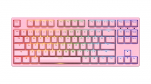 Bàn phím cơ Akko 3087S RGB - Pink (Cherry SW)
