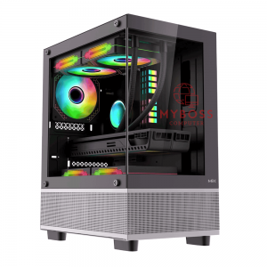 Vỏ Case MIK AETHER Gaming - Black (No Fan)